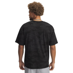 UNDER ARMOUR Heavyweight Athletic Department Allover-Print kurzarm Trainingsshirt Herren 001 - black/white S