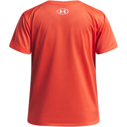 UNDER ARMOUR Tech Trainingsshirt Mädchen 690 - venom red/white M (137-149 cm)