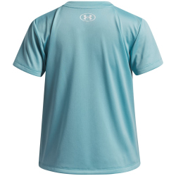 UNDER ARMOUR Tech Trainingsshirt Mädchen 425 - blue haze/white XS (122-127 cm)