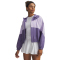 UNDER ARMOUR Rival Woven Trainingsjacke Damen 520 - purple luxe/purple crest/white XS
