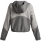 UNDER ARMOUR Rival Woven wasserabweisende Trainingsjacke Mädchen 709 - clay green/titan gray/white XS (122-127 cm)