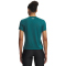 UNDER ARMOUR Tech Tape Trainingsshirt Damen 338 - rack green/black/white M