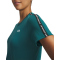UNDER ARMOUR Tech Tape Trainingsshirt Damen 338 - rack green/black/white M