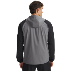 UNDER ARMOUR Stretch Windbreaker Herren 709 - clay green/black/black S