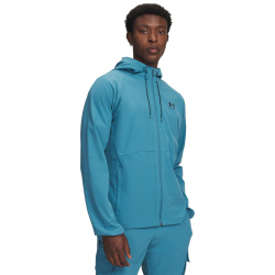 UNDER ARMOUR Stretch Windbreaker Herren 466 - boundless blue/black M