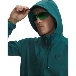 UNDER ARMOUR Stretch Windbreaker Herren 338 - rack green/black M