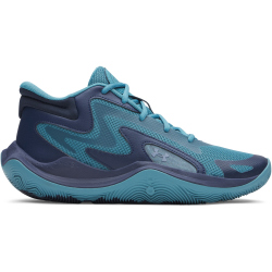 UNDER ARMOUR Jet 25 Basketballschuhe 466 - boundless blue/academy/metallic gravel 44.5