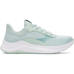 UNDER ARMOUR Aurora 3 Trainingsschuhe Damen 477 - enamel blue/white/illusion green 42