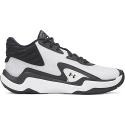 UNDER ARMOUR Spawn 7 Mid Basketballschuhe 100 - white/white/black 44.5