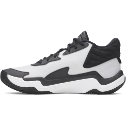 UNDER ARMOUR Spawn 7 Mid Basketballschuhe 100 - white/white/black 44.5