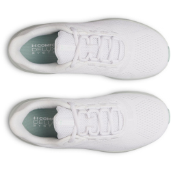 UNDER ARMOUR Charged Pursuit 4 Big Logo Laufschuhe Damen 102 - white/illusion green/illusion green 38.5