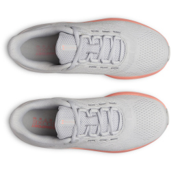 UNDER ARMOUR Charged Pursuit 4 Big Logo Laufschuhe Damen 015 - halo gray/posh pink/distant gray 38.5