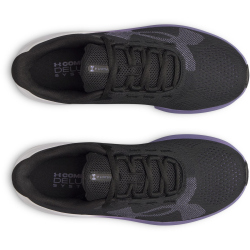 UNDER ARMOUR Charged Pursuit 4 Big Logo Laufschuhe Damen 004 - black/purple luxe/purple luxe 37.5