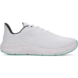 UNDER ARMOUR Charged Pursuit 4 Big Logo Laufschuhe Herren 103 - white/green mode/white 44