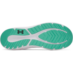 UNDER ARMOUR Charged Pursuit 4 Big Logo Laufschuhe Herren 103 - white/green mode/white 44