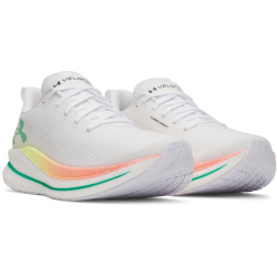 UNDER ARMOUR Velociti SPD Laufschuhe Damen 104 - white/fade green/green mode 38.5