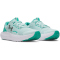 UNDER ARMOUR Surge 4 Laufschuhe Mädchen 703 - refresh mint/green mode/metallic silver 35.5