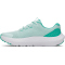 UNDER ARMOUR Surge 4 Laufschuhe Mädchen 703 - refresh mint/green mode/metallic silver 35.5