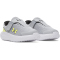 UNDER ARMOUR Surge 4 AC Laufschuhe Jungen 011 - mod gray/black/lumin yellow 21