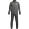UNDER ARMOUR Icon Knit Trainingsanzug Jungen 709 - clay green/white S (127-137 cm)