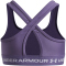 UNDER ARMOUR Crossback Low-Support Sport-BH Mädchen 520 - purple luxe/white XS (122-127 cm)