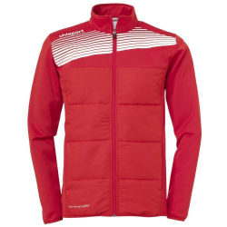 uhlsport Liga 2.0 Multifunktionsjacke rot/wei&szlig; 3XL