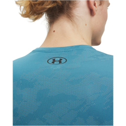 UNDER ARMOUR Tech Vent Jacquard Trainingsshirt Herren 466 - boundless blue/black L
