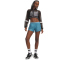 UNDER ARMOUR Tech Play Up 2in1 Trainingsshorts Damen 466 - boundless blue/boundless blue/white XS