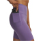 UNDER ARMOUR Motion kurze Leggings Damen 520 - purple luxe/white XS