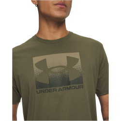UNDER ARMOUR Boxed Sports T-Shirt Herren 390 - marine od green/bayou S