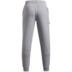 UNDER ARMOUR Unstoppable Fleece Jogginghose Jungen 012 - mod gray/black S (127-137 cm)