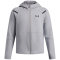UNDER ARMOUR Unstoppable Fleecejacke Jungen 012 - mod gray/black XS (122-127 cm)