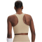 UNDER ARMOUR Vanish Seamless Mid Support Sport-BH Damen 299 - city khaki/summit white XS