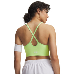 UNDER ARMOUR Vanish Seamless Low Support Sport-BH Damen 712 - lumos lime/white L