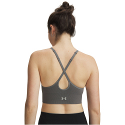 UNDER ARMOUR Vanish Seamless Low Support Sport-BH Damen 709 - clay green/titanium L
