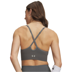UNDER ARMOUR Vanish Seamless Low Support Sport-BH Damen 709 - clay green/titanium L