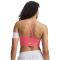 UNDER ARMOUR Vanish Seamless Low Support Sport-BH Damen 600 - bittersweet pink/white L