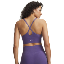 UNDER ARMOUR Vanish Seamless Low Support Sport-BH Damen 520 - purple luxe/purple crest L