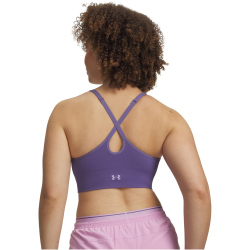UNDER ARMOUR Vanish Seamless Low Support Sport-BH Damen 520 - purple luxe/purple crest L