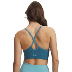 UNDER ARMOUR Vanish Seamless Low Support Sport-BH Damen 467 - boundless blue/blue haze L