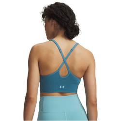 UNDER ARMOUR Vanish Seamless Low Support Sport-BH Damen 467 - boundless blue/blue haze L
