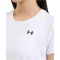 UNDER ARMOUR Tech Solid Trainingsshirt Damen 100 - white/black XS