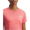 UNDER ARMOUR Tech Twist T-Shirt Damen 691 - venom red/white XS