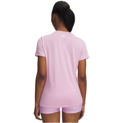 UNDER ARMOUR Tech Twist T-Shirt Damen 669 - pink dawn/white XS