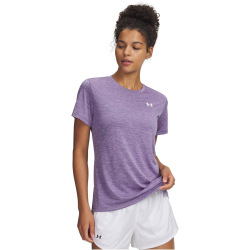 UNDER ARMOUR Tech Twist T-Shirt Damen 520 - purple luxe/white XS