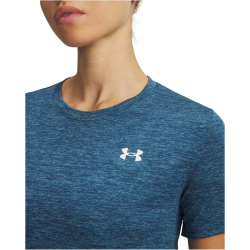 UNDER ARMOUR Tech Twist T-Shirt Damen 498 - wham blue/white S