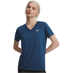 UNDER ARMOUR Tech T-Shirt Damen 498 - wham blue/white XS
