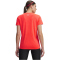 UNDER ARMOUR Tech Twist T-Shirt Damen 690 - venom red/white L