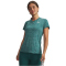UNDER ARMOUR Tech Twist T-Shirt Damen 338 - rack green/white XS