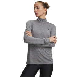 UNDER ARMOUR Tech Twist 1/2-Zip Sportshirt Damen 709 -...